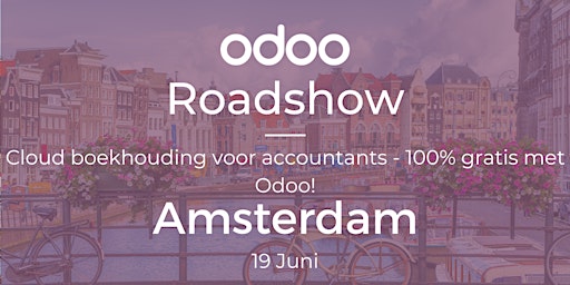 Cloud boekhouding voor accountants - 100% gratis met Odoo! Amsterdam primary image