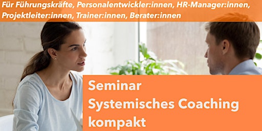 Seminar "Systemisches Coaching kompakt" (QRC-zertifiziert) primary image