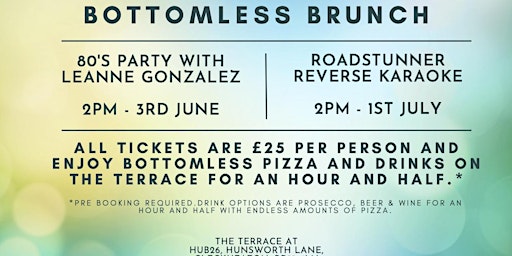 Outdoor Bottomless Brunch and Live Rock Musician 'Roadstunner' primary image