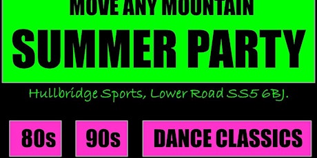 Image principale de MOVE ANY MOUNTAIN - Summer Party