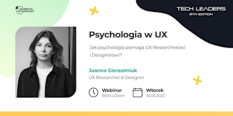 Psychologia w UX. Jak psychologia pomaga UX Researcherowi i Designerowi