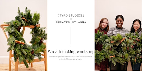 (November) Christmas Wreath-making workshop