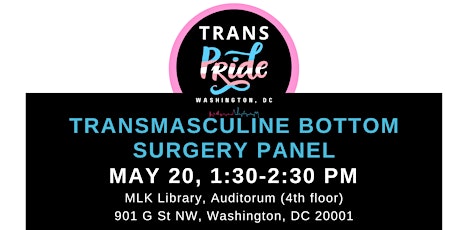 Transmasculine Bottom Surgery Info Session and Panel primary image
