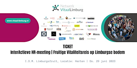 InterActieve HR-meeting |  Fruitige Vitaliteitsreis op Limburgse bodem
