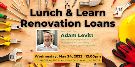 Lunch & Learn Renovation Loans primary image