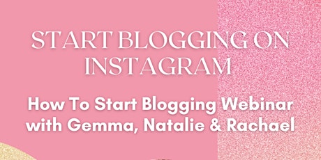 Start Blogging 101