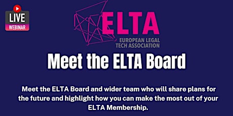 Meet the ELTA Board