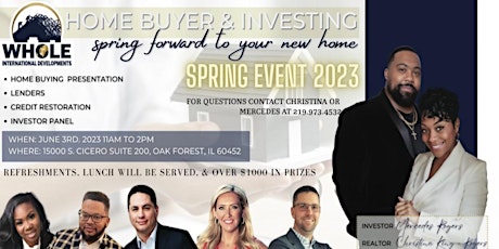 Spring Home Buyer and Investor Expo: Your Path to Real Estate Success