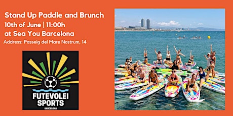 Stand Up Paddle Boarding Session and Pizza with Futevolei Sports