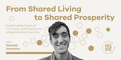 From Shared Living to Shared Prosperity