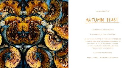 An Autumn Feast by Stoked Feasts primary image
