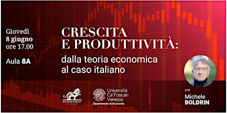 CRESCITA & PRODUTTIVITA': dalla teoria economica al caso italiano