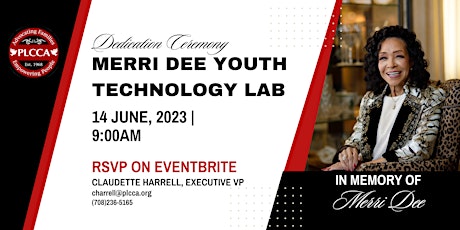 Dedication Ceremony of the Merri Dee Youth Technology Lab