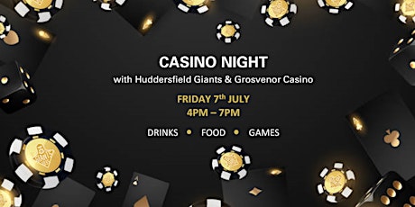 Casino Night with Huddersfield Giants & Grosvenor Casino primary image