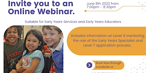 AIM Information evening for Early Years Services and Early Years Educators primary image