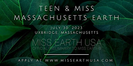 Teen & Miss Massachusetts Earth 2023