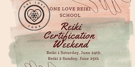 Reiki Certification Weekend