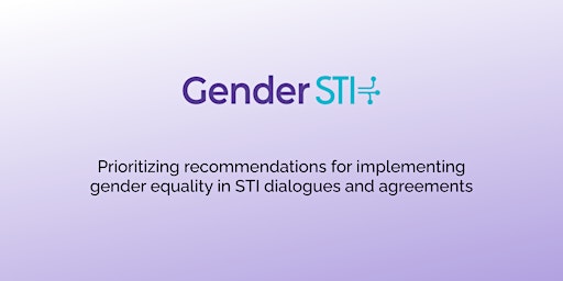 Image principale de Prioritizing recommendations for the Gender STI Project