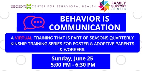 Behavior is Communication Training
