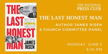 NPC Book Event: Fmr. Sen. Hart, reporter James Risen “The Last Honest Man”