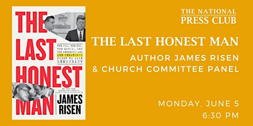 NPC Book Event: Fmr. Sen. Hart, reporter James Risen “The Last Honest Man” primary image