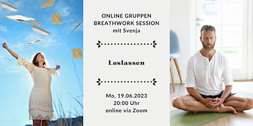 Hauptbild für Online Gruppen Breathwork Session - Loslassen