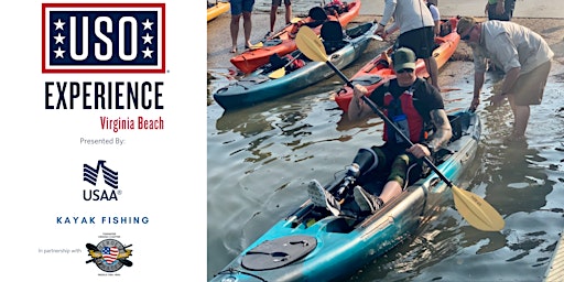 USO Experience | Heroes on the Water Kayak Fishing primary image