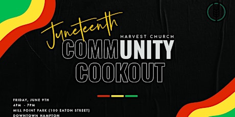 Juneteenth Community Unity Cookout