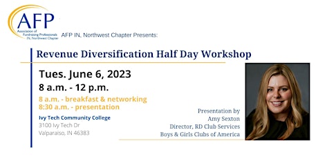 Revenue Diversification Half Day Workshop primary image