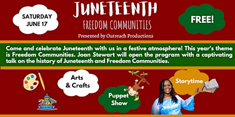 Juneteenth - Family Fun at the Carver Library