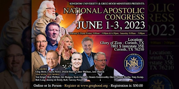 KU National Apostolic Congress  ONLINE TICKET