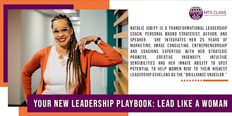 MTS Night : Your New Leadership Playbook: Lead Like a Woman
