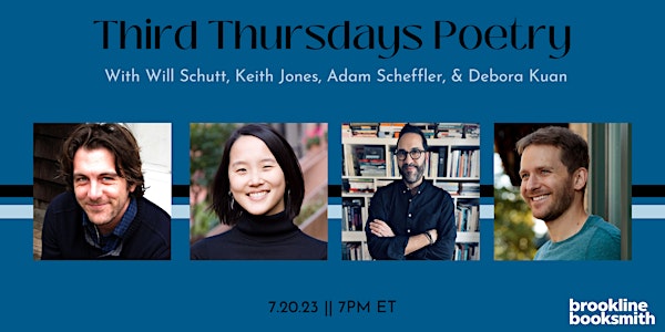 Third Thursdays: Will Schutt, Keith Jones, Adam Scheffler, & Debora Kuan