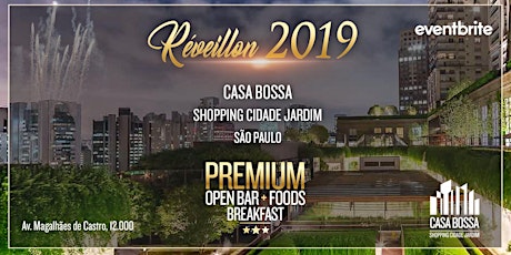 Imagem principal do evento Reveillon SP 2019 | Casa Bossa