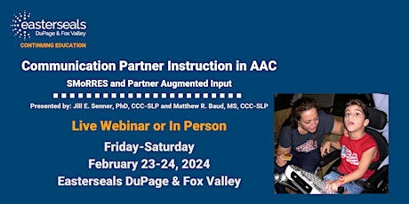 Communication Partner Instruction in AAC