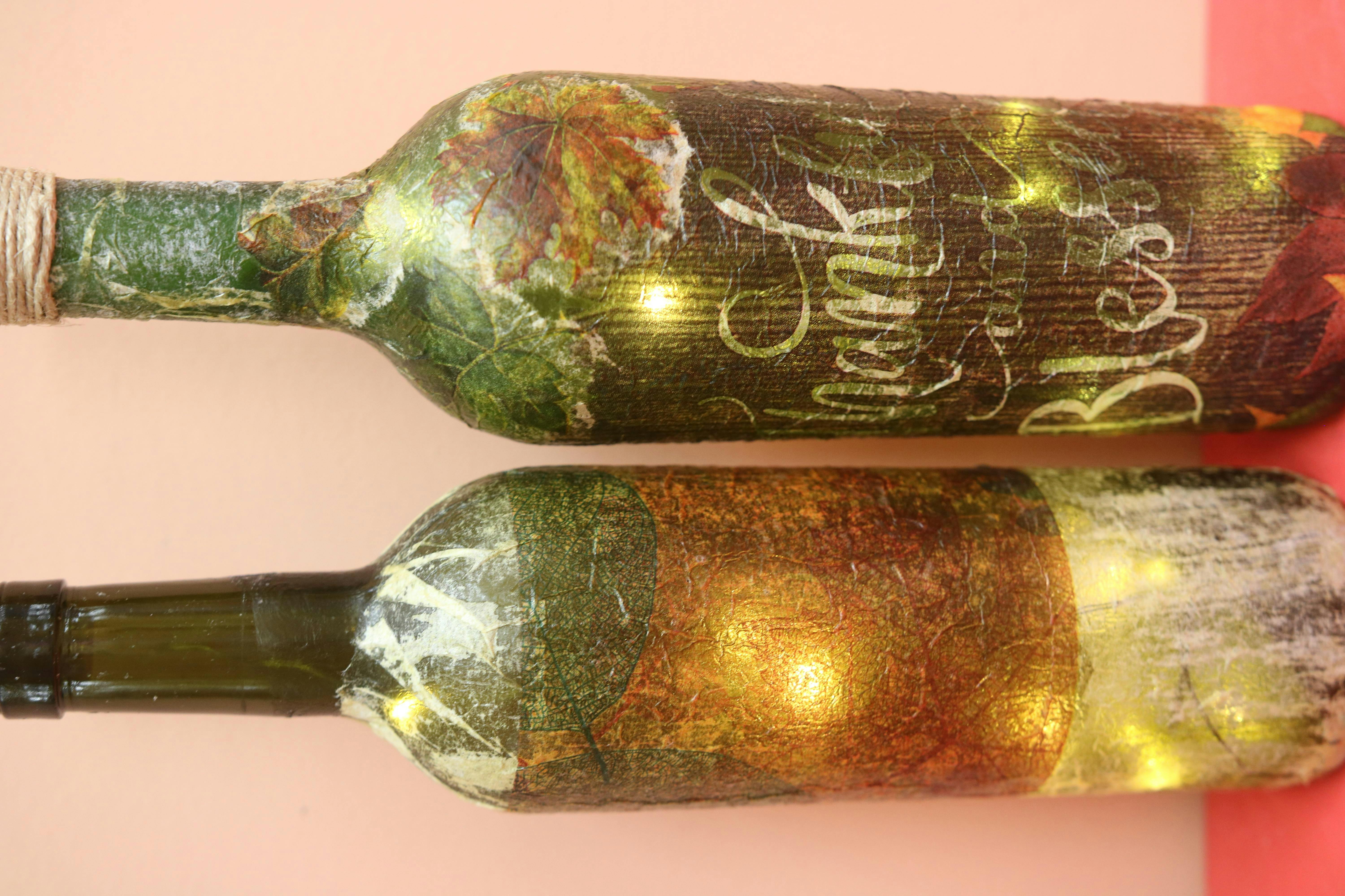 Thankful & Blessed Wine Bottle Decorating - BYOB