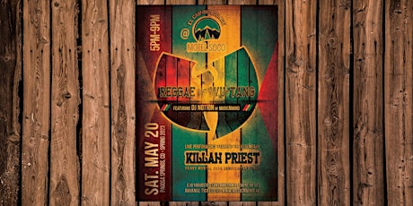 Reggae vs Wu-Tang w/ Killah Priest & DJ Notion - Pagosa Springs, CO primary image