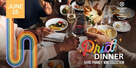 PRIDE! Dinner featuring David Phinney Wine Collection