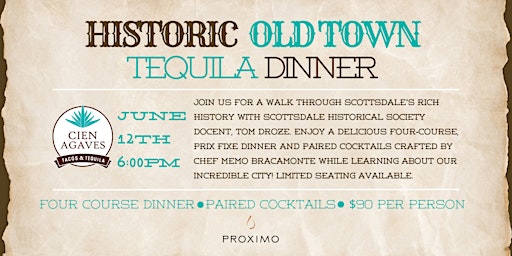 Historic Old Town Tequila Dinner primary image