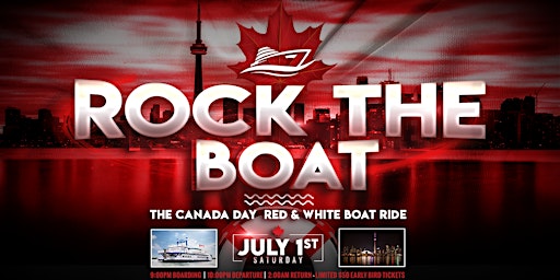 ROCK THE BOAT CRUISE - CANADA DAY LONG WEEKEND primary image