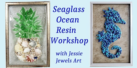 Ocean Resin Art Workshop at George's of Galilee