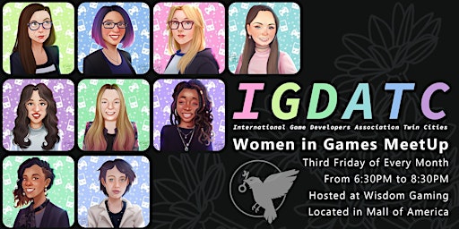 Imagem principal de IGDATC Women in Games Gathering