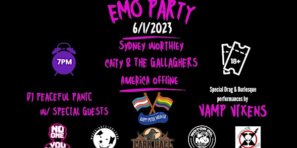 No One You Know Presents Emo Party (18 and over)