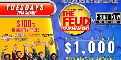 $1000 Family Feud Tournament @ Front Row