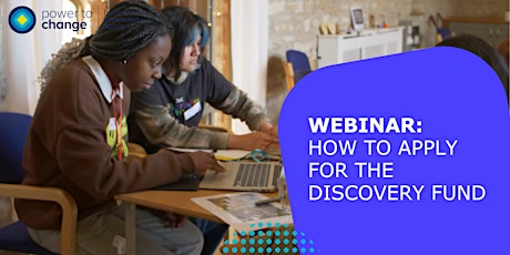 Webinar: How to apply for the Discovery Fund