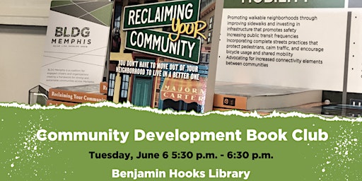 BLDG Memphis Community Development Book Club primary image