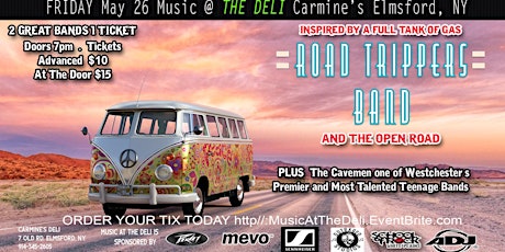 MUSIC INSPIRED BY THE OPEN ROAD w/ The Road Trippers Band + The Cavemen