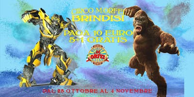 Il Circo M.Orfei a BRINDISI A 10 euro Il Circo M.Orfei a BRINDISI A 10 euro