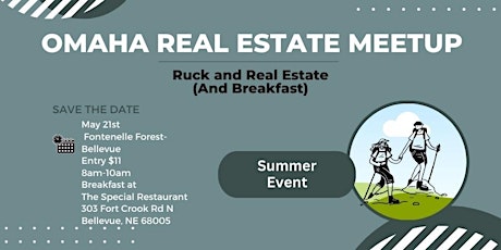 Omaha Real Estate Meetup - Ruck and Real Estate (And Breakfast) primary image