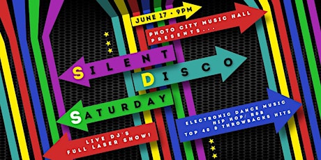 Silent Disco Saturday!